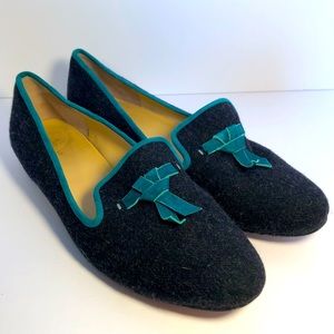 Cole Haan Wool flats/loafers, size 11B, gray